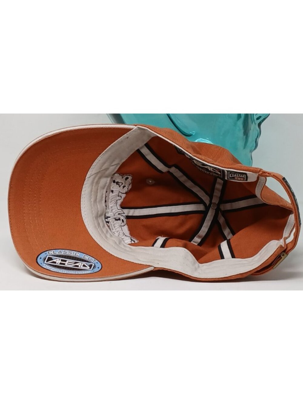 Royal Kunia C.C. Hawaii Orange Baseball Cap Bee Embroidered Ahead Classic #D15 - Picture 7 of 11